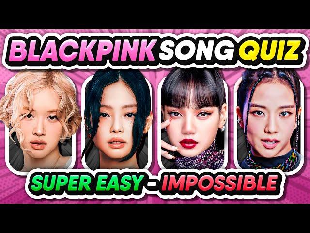 GUESS 50 BLACKPINK SONGS: Are You a Real BLINK? | Kpop Quiz Game