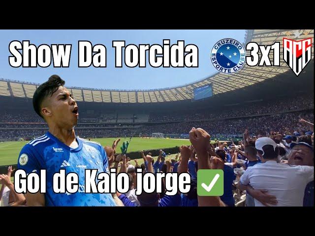 Torcida do cruzeiro 3x1 Atlético Go SHOW DA TORCIDA DO CRUZEIRO