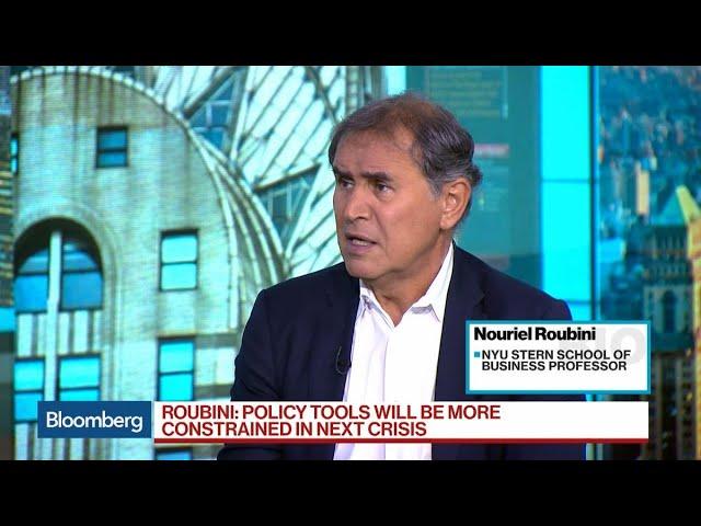 Roubini Warns of 'Perfect Storm' for U.S. Economy in 2020