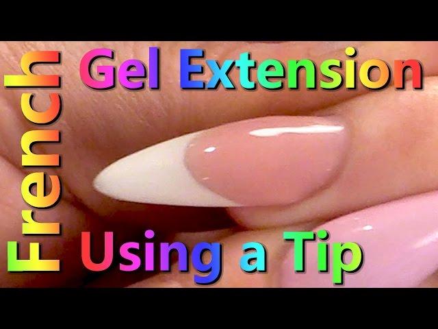 How to Create a Gel Extension Using a Tip - Part 2