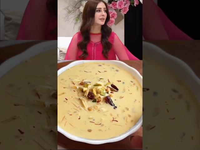 Sidra Niazi ne banaya sheer Khurma |how to make sheer Khurma| #shorts #youtubeshorts #viralvideo