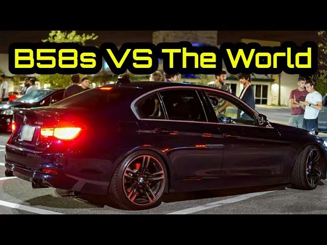 BMW 340I VS Nitrous Mustang & Z06 Corvette! + More Racing! GTI, Supra, S4, F150, Sentra, & More