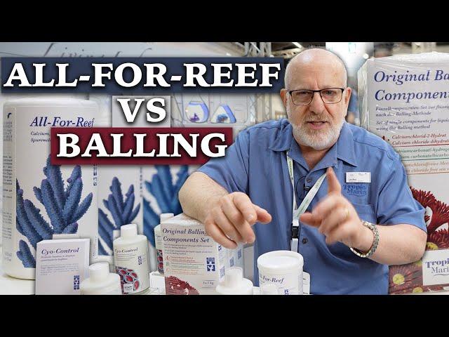 Balling vs All-For-Reef - Tropic Marin