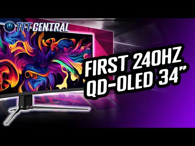 The first 240Hz 34” QD-OLED Monitor! - MSI MPG 341CQPX QD-OLED Review