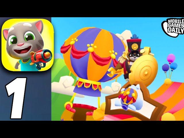 TALKING TOM BLAST PARK - All New Talking Tom Game - Gameplay Part 1 (iOS, Android)