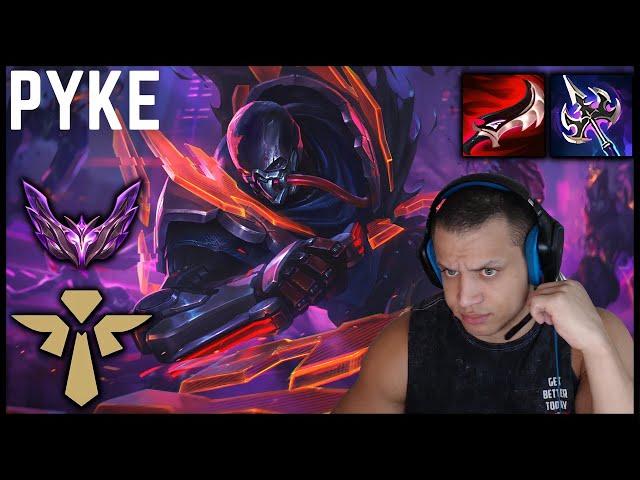 ️ Tyler1 LET ME CARRY YOU KIDS | Pyke Support Full Gameplay | Season 12 ᴴᴰ