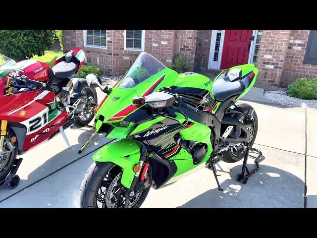 2023 Kawasaki ZX-10R KRT Edition vs Ducati Panigale V2: Which Superbike Should Kirk Buy?