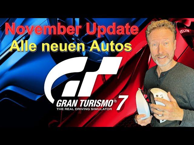 Fünf neue Autos im Gran Turismo 7 Update November 2024