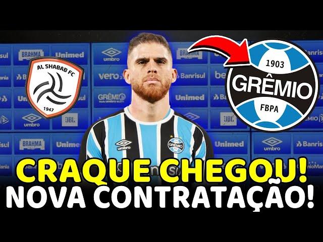 URGENTE! GRANDE NOVIDADE! DIREÇÃO DEIXOU VAZAR TUDO! ÚLTIMAS NOTÍCIAS DO GRÊMIO