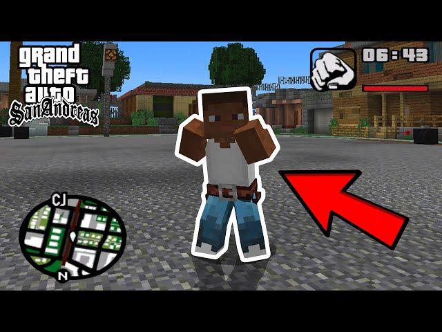 Я Перенес GTA: San Andreas В Minecraft И Вот Что Из Этого Вышло!