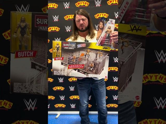 Recreate WWE in-ring action with AJ Styles Product codes 208196, 234190 #smythstoys #wwe #ajstyles