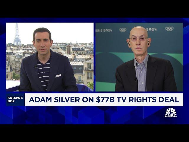 NBA Commissioner Adam Silver on $77B media rights deal: Reach and accessibility were critical to us