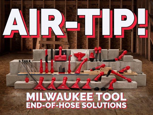 Milwaukee AIP-TIP Vacuum Accessories - 2022 NEW Tools