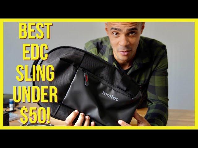 Tomtoc Explorer a54, the Best EDC Sling under $50.00