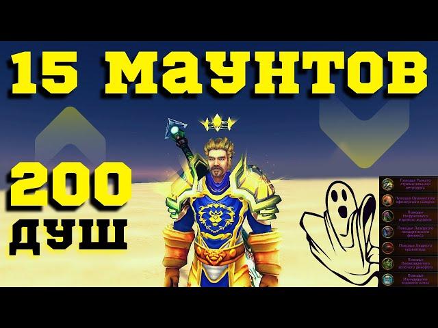 15 МАУНТОВ за 200 ЧЕЛОВЕЧЕСКИХ ДУШ - МИНИ-ГАЙД НА ЕЗДОВЫХ ЖИВОТНЫХ / WoW (3.3.5) на SIRUS.SU | СИРУС