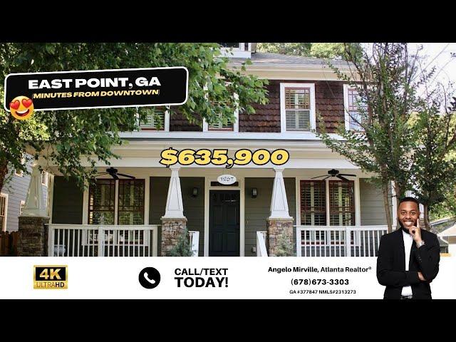 Must See! - Off Market Bungalow in East Point GA | Only $635.9k