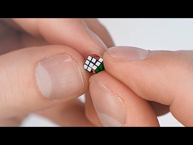 THE SMALLEST RUBIK'S CUBE IN THE WORLD | Nano cube