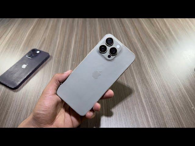 How to make iPhone 15 Pro Max out of cardboard - very realistic | Natural Titanium 🩶