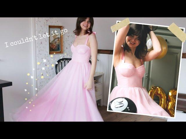 How I Re-Made (& SAVED!) The Glitter Tulle Gown Of My Dreams 