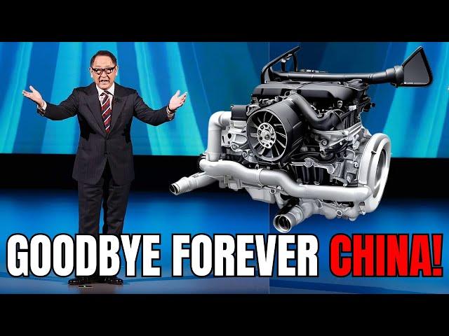 TOYOTA CEO: THIS NEW ENGINE WILL END ELECTRIC CARS," SAYS TOYOTA CEO ABOUT HIS CREATION