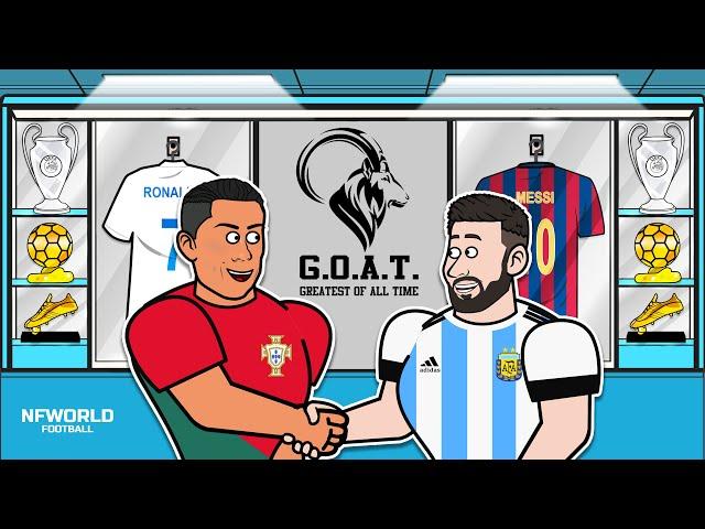 Messi and Ronaldo  The GOAT of The World