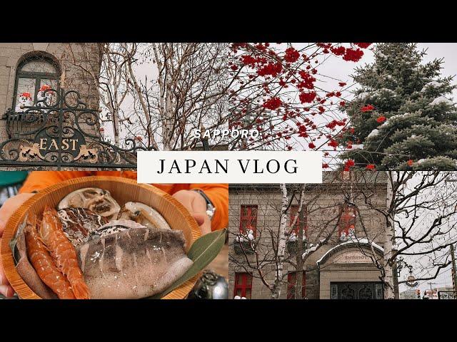 Sapporo Vlog  Chocolate factory  What I eat in Japan️ Must visit places in Sapporo Travel