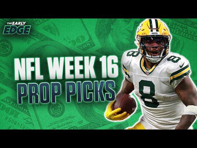 NFL Week 16 Player Props BEST BETS & PICKS | The Early Edge