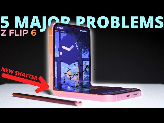 Z FLIP 6: 5 MAJOR PROBLEMS LONG TERM REVIEW!