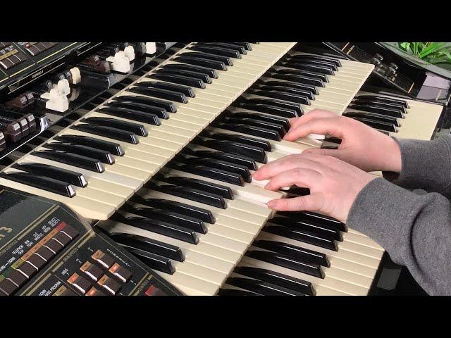 Capri Fischer (Fisherman Of Capri) - Vintage Hammond Organ Sound / Florian Hutter - Wersi Atlantis