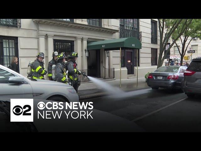 FDNY cleaning up fuel spill on Upper East Side