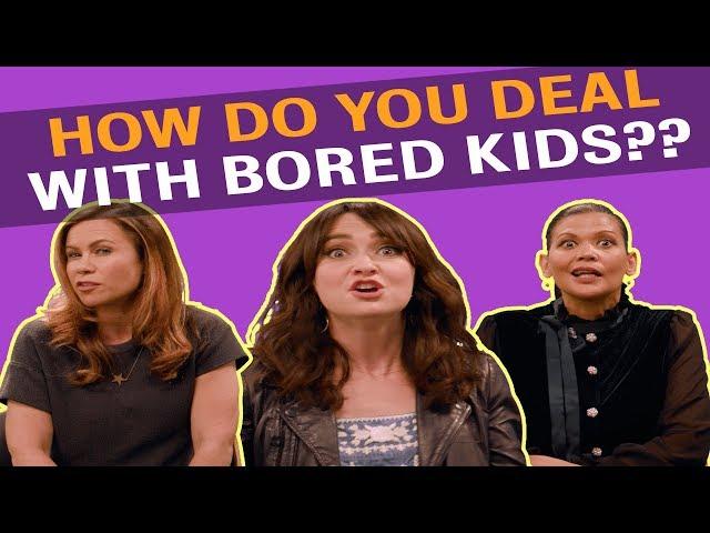 How Do You Deal With BORED Kids? | Mom Coms