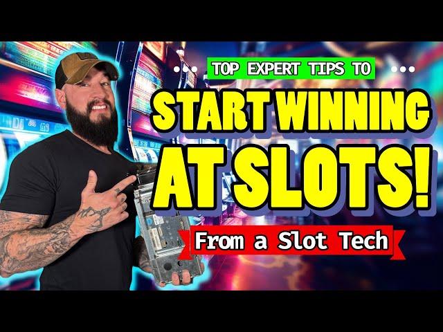 BEST TIPS to WIN at Slots!  Licensed Slot Tech Reveals what you should know before you play!