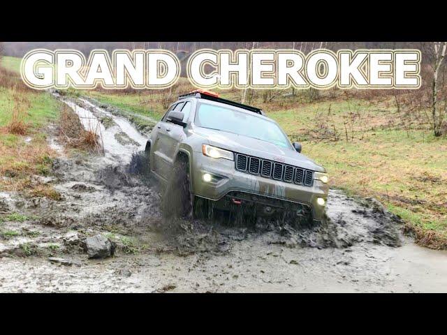 4x4 Off Road 2021 Jeep Grand Cherokee Trailhawk Mudding Rock Crawling