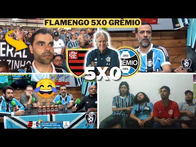 REAÇÕES GRÊMISTAS- FLAMENGO 5X0 GRÊMIO - LIBERTADORES 2019 - RELEMBRE