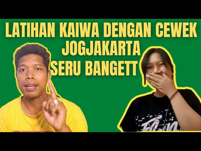 #kaiwa Seru Banget Latihan Kaiwa Dengan Cewek Jogja