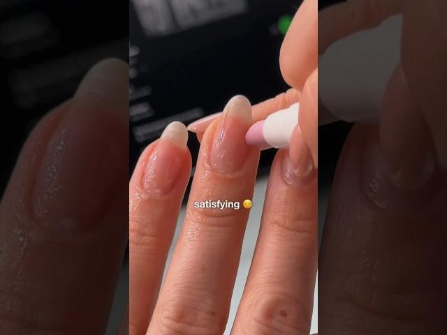 will this give you perfect cuticles?? #nails #gelnails #naturalnails #cuticles #nailtutorial