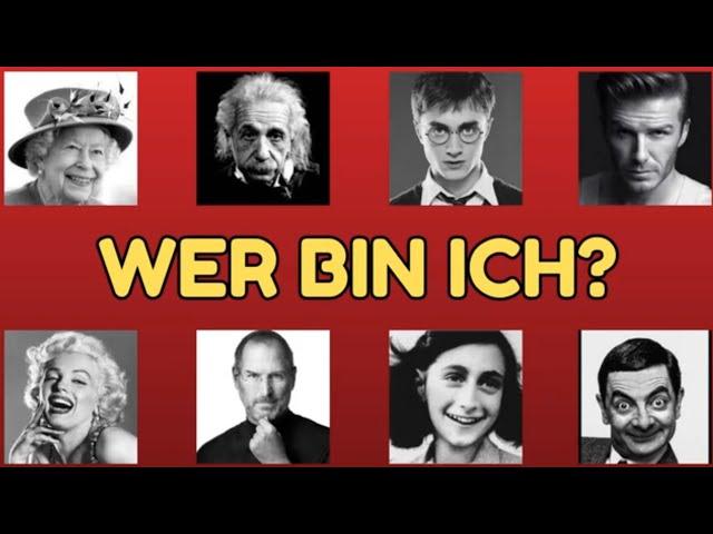 Berühmte Persönlichkeiten  Quiz 