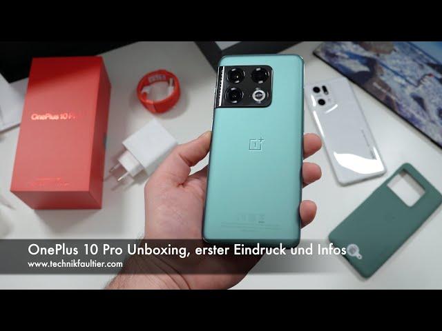 OnePlus 10 Pro Unboxing, erster Eindruck und Infos