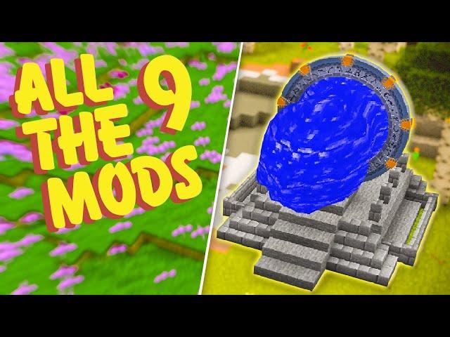 All The Mods 9 Modded Minecraft EP1 Stargates In Minecraft?