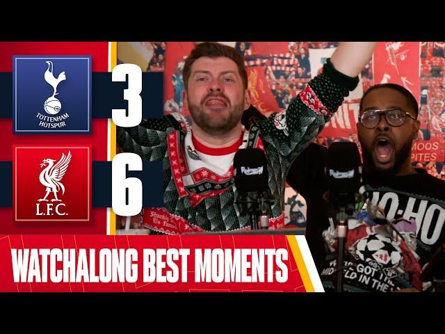 DIAZ, SZOBO & SALAH DEMOLISH SPURS! | Spurs 3-6 Liverpool | Watchalong Best Bits!