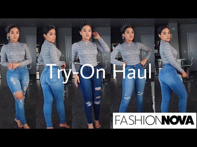 FASHION NOVA JEANS TRY ON HAUL - US SIZE 5 | Jessica Carmona