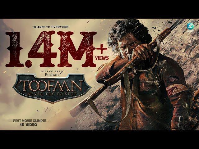 TOOFAAN First Movie Glimpse | Roshan | R.Chandrakanth | Anusha Rai | Ashwin Hassan |A2 Music