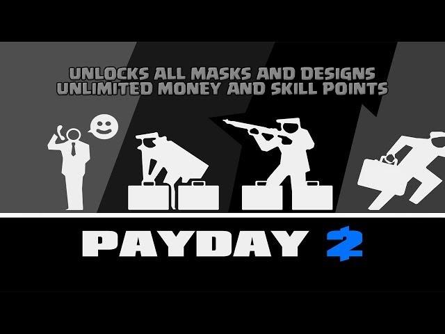 - Payday 2 Hack - Unlimited Spending Cash, Offshore Cash, Skill Points, and All Masks