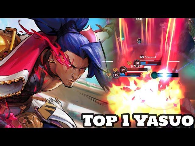 Wild Rift Yasuo - Top 2 Yasuo Calligraphia Skin Gameplay Rank