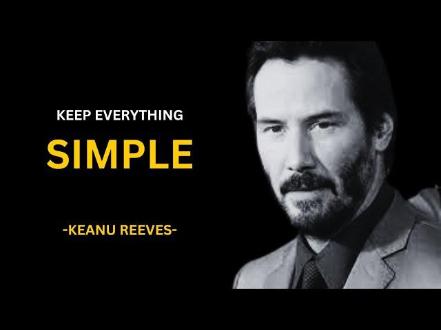 10 Minutes PROVING how HUMBLE and SIMPLE Keanu Reeves is | Inspirational Speech for 2023