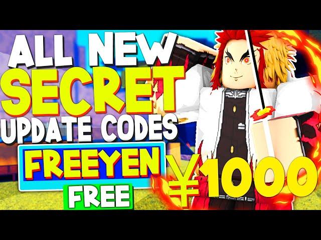 ALL NEW *FREE REROLL* UPDATE CODES in SLAYERS UNLEASHED CODES! (Roblox Slayers Unleashed Codes)