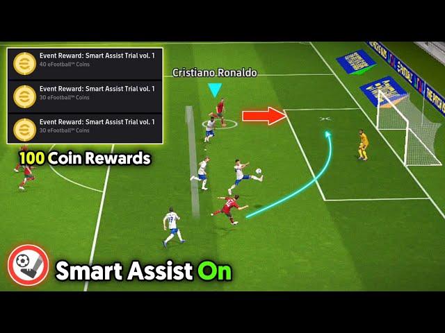 Try Smart Assist In PvP Mode  100 Coin Rewards  | How Smart Assist Work In eFootball 2025 Mobile