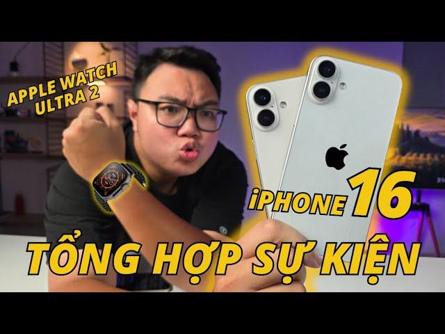 TẤT TẦN TẬT SỰ KIỆN APPLE TRONG 13 PHÚT!! - iPHONE 16 SERIES, APPLE WATCH ULTRA, AIRPODS MAX MÀU MỚI