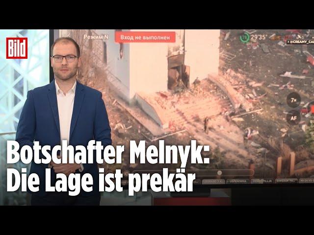 Russen stürmen Region Kursk | BILD Lagezentrum