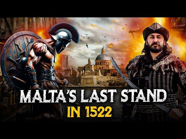 This is How the Knights Fought Against the Ottoman Empire to Save Malta | Historical Battle of 1522